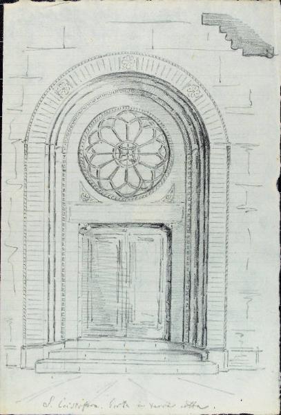 Portale della chiesa di San Cristoforo a Milano