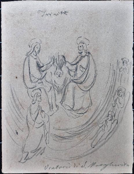 Santissima Trinità e Vergine incoronata nella Chiesetta di S. Margherita