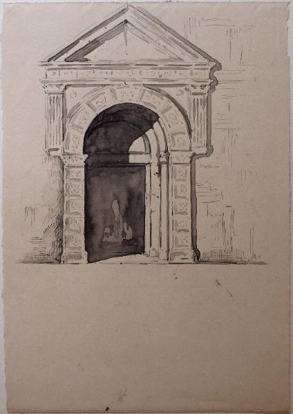 Porta del santuario della Madonna di Campagna a Pallanza