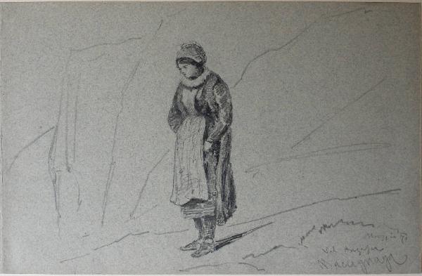 Donna della valle Anzasca, presso Macugnaga