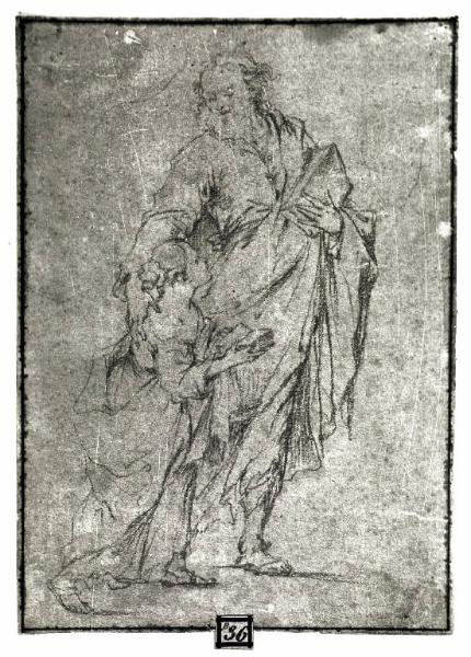 San Gioacchino con Maria Vergine bambina
