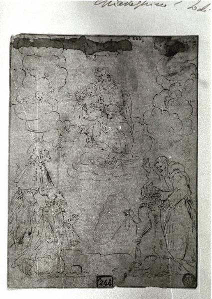 Madonna con Bambino con San Rocco, Sant'Antonio e due committenti