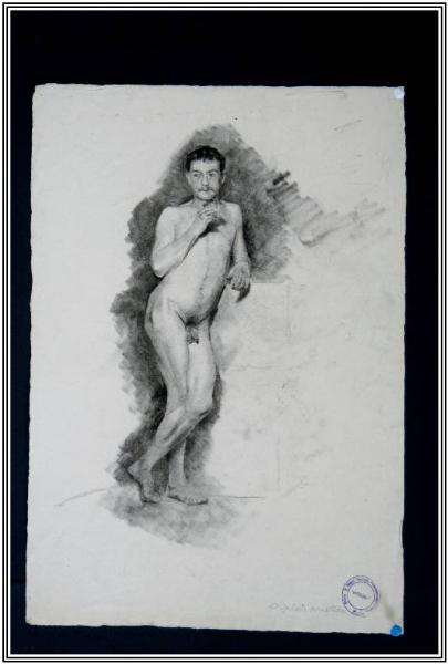 STUDIO DI NUDO MASCHILE