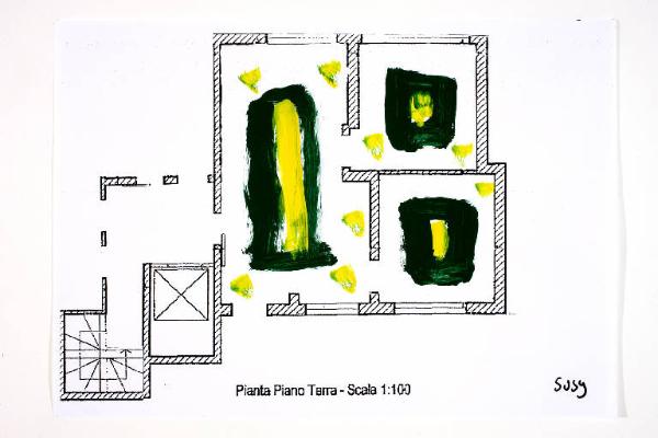 Composizione di forme geometriche e colore