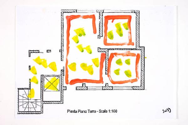 Composizione di forme geometriche e colore