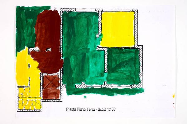 Composizione di forme geometriche e colore