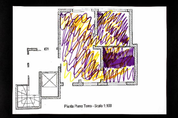 Composizione di linee e colore