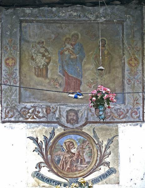 Madonna con Bambino tra Sant'Antonio da Padova e San Giovanni Evangelista / Sant'Antonio Abate