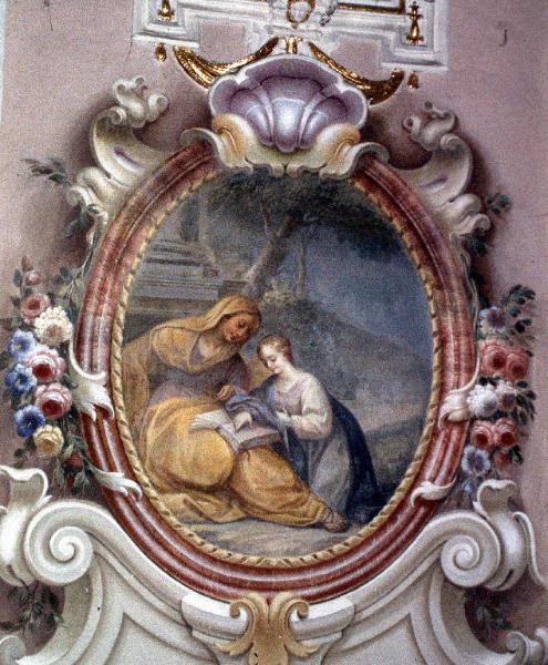 Maria Vergine bambina con Sant'Anna