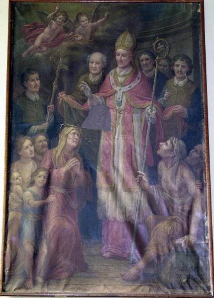 San Carlo Borromeo con devoti