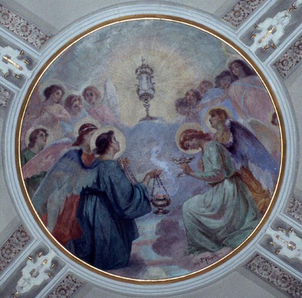 Angeli adoranti il Santissimo