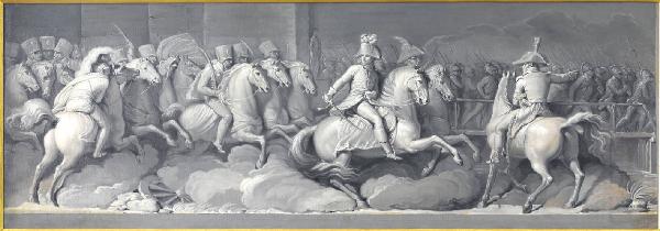 Napoleone Bonaparte alla battaglia del ponte di Lodi (10 maggio 1796)