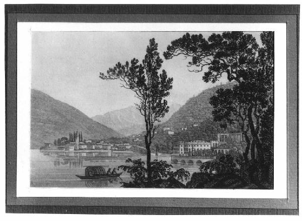 Veduta del lago di Como