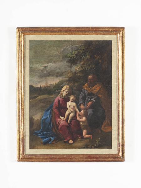 Sacra Famiglia con San Giovanni Battista bambino