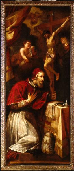 San Pio V in preghiera