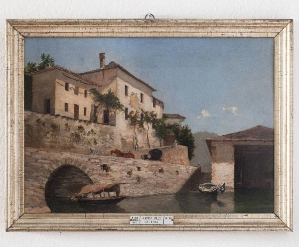 Antico ingresso di Villa Grumello e darsena dei pescatori