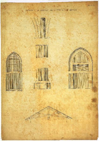 Progetto di un manicomio per la provincia di Bergamo - Tavola N. 33