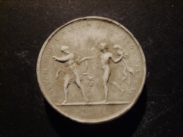 Medaglia commemorativa del matrimonio di Napoleone Bonaparte e Maria Lodovica d'Austria