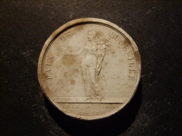 Medaglia commemorativa della pace di Luneville