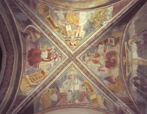 DOTTORI DELLA CHIESA E SIMBOLI DEGLI EVANGELISTI