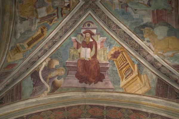 SAN GIROLAMO COME CARDINALE E SIMBOLO DELL'EVANGELISTA MATTEO