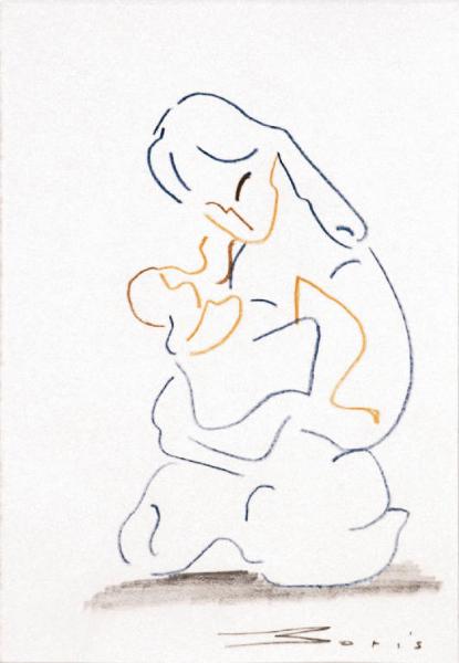 Senza titolo (Madonna con Bambino)