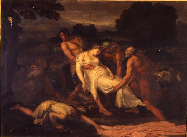 Zenobia tratta dal fiume Arasse da alcuni pastori Parti