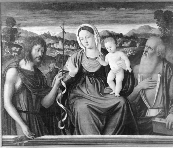 Madonna col Bambino tra i santi Giovanni Battista e Girolamo
