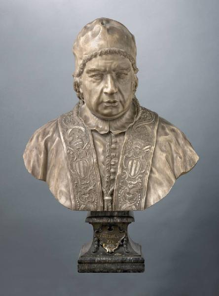 Busto di papa Benedetto XIV
(Bologna, 1675 - Roma 1758, 1740 - 1758)