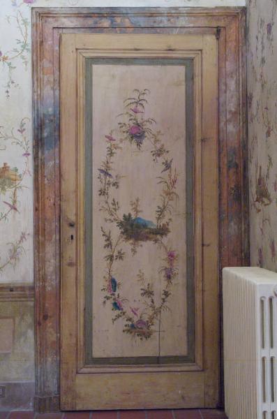 MOTIVI DECORATIVI VEGETALI CON PAESAGGIO