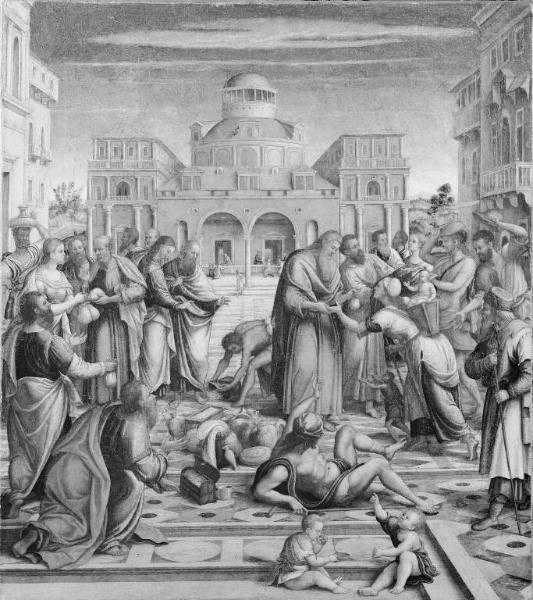 San Giovanni l'Elemosiniere nella piazza di Alessandria