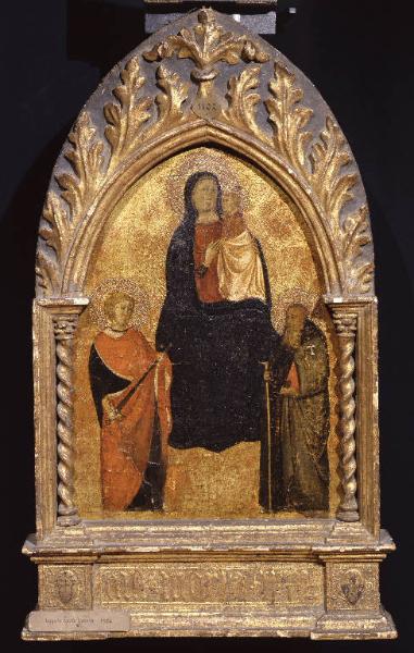 Madonna con Bambino tra San Martino e Sant'Antonio Abate