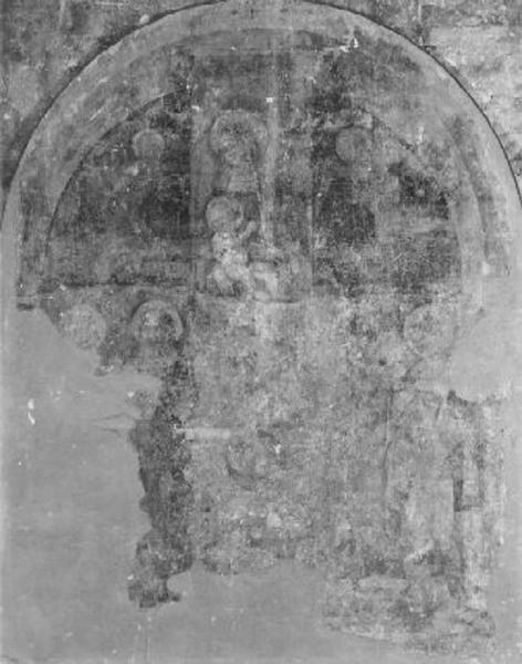 Madonna con Bambino in trono tra angeli e Santi