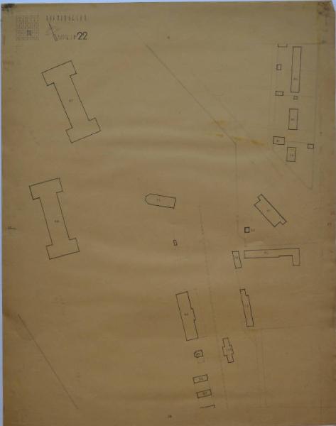 Mappale dell'Ospedale Psichiatrico Provinciale di Milano (Mombello)