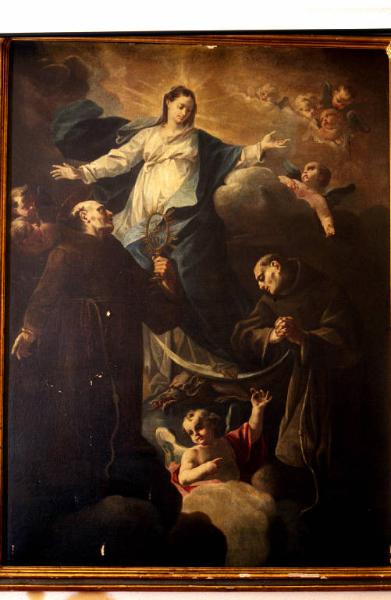 Immacolata, san bernardino da siena e il beato pacifico ramati da cerano