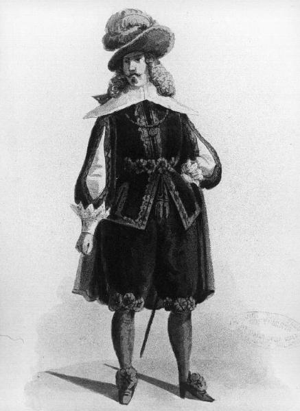 FIGURA MASCHILE IN COSTUME PER I PROMESSI SPOSI