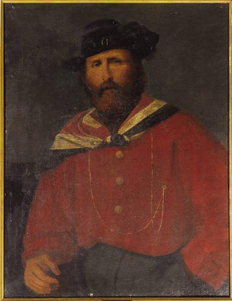 Giuseppe Garibaldi in camicia rossa