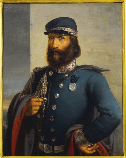 Giuseppe Garibaldi come generale dell'armata sarda