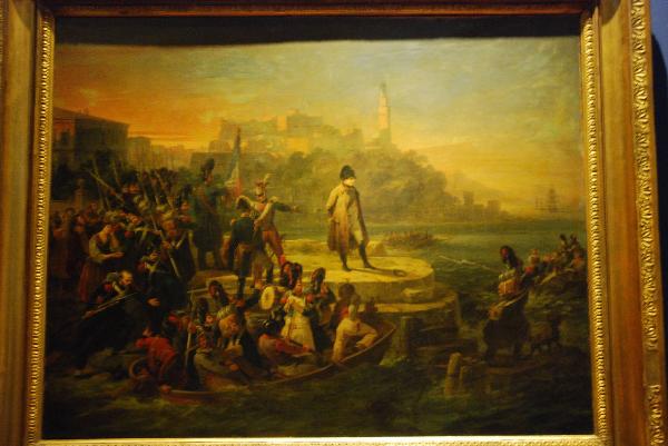 Napoleone in partenza dall'Isola d'Elba