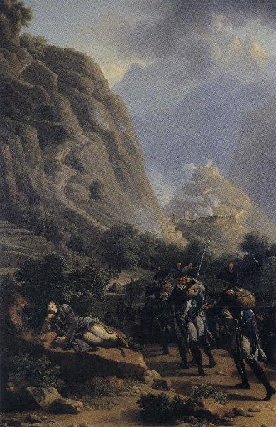 Napoleone al forte di Bard