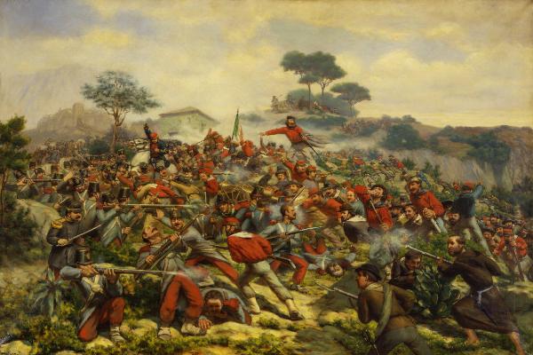 La battaglia di Calatafimi, 15 maggio 1860