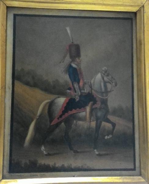 Ufficiale prussiano a cavallo