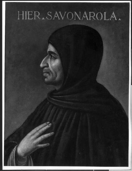 RITRATTO DI GEROLAMO SAVONAROLA