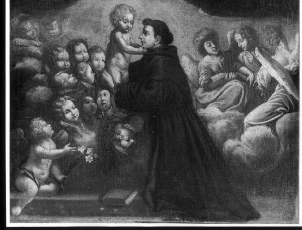 S. Antonio da Padova, gesù Bambino e angeli