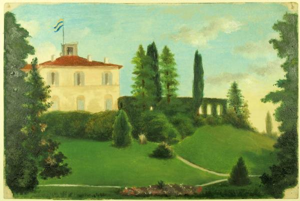 Veduta di Villa Greppi a Casatevecchio