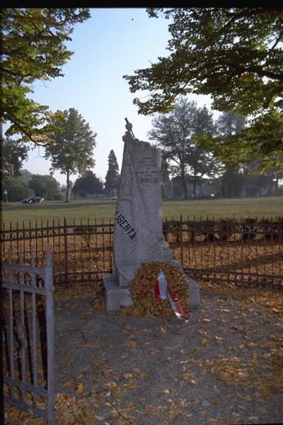 Cippo commemorativo di Pier Fortunato Calvi