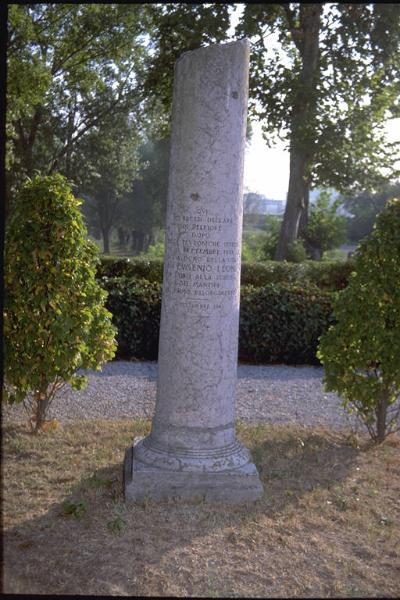 Colonna commemorativa di Don Eugenio Leoni (1880 - 1943)