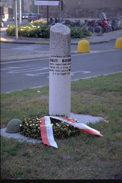 Stele in memoria del capitano Renato Marabini