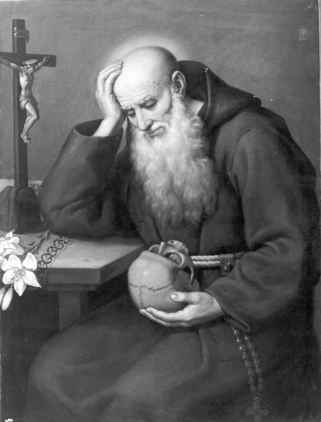 Beato Bernardo da Offida in meditazione