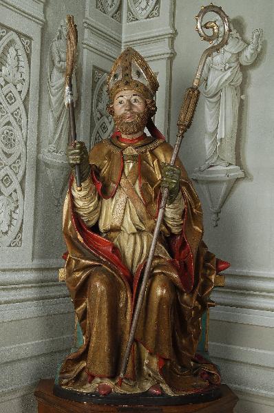 Sant'Ambrogio vescovo in cattedra